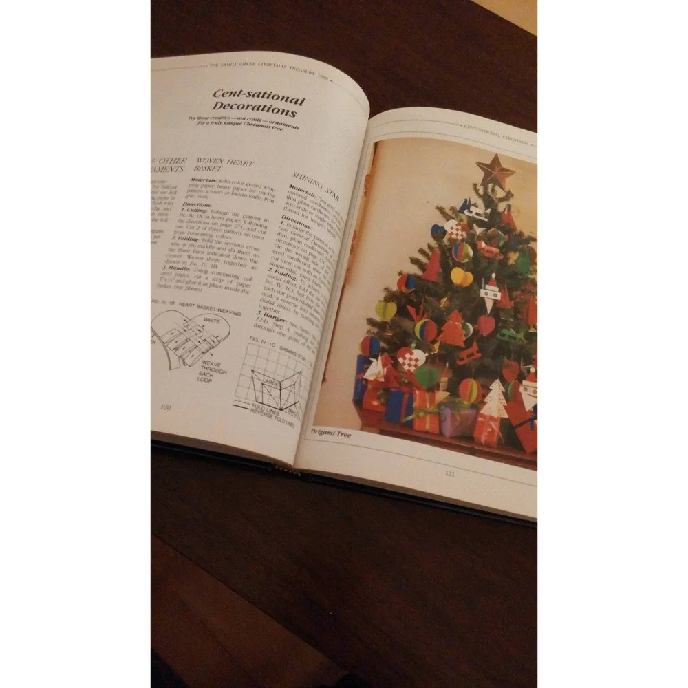 Vintage Christmas Treasury book recipes and decorating ideas